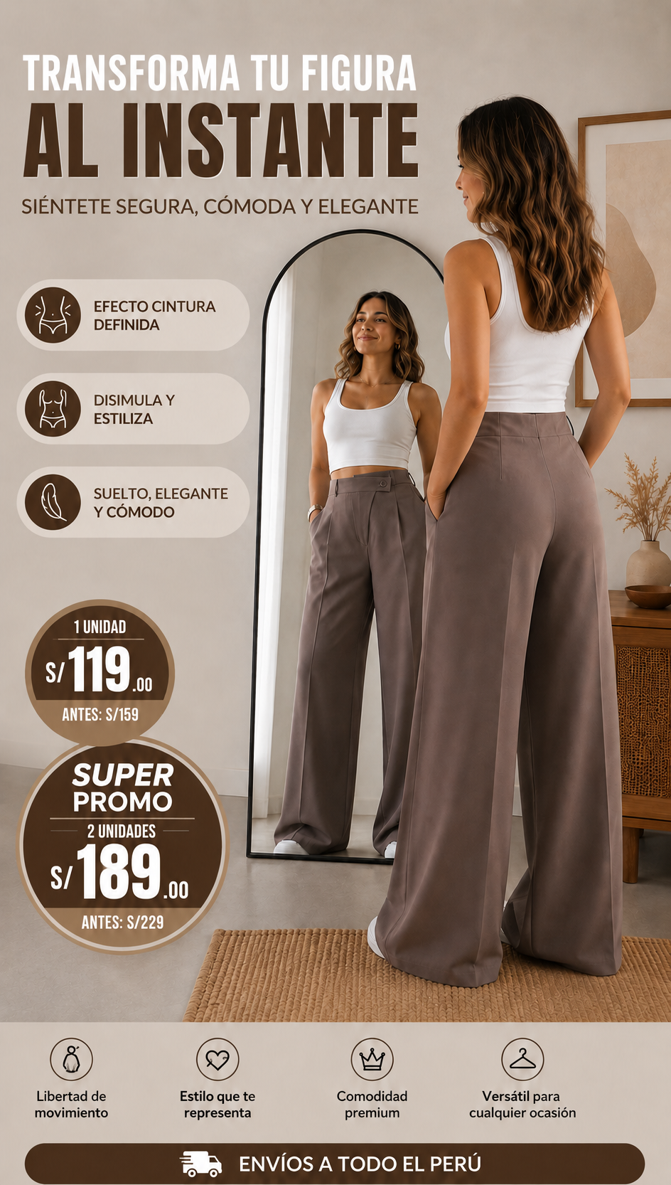 PANTALÓN LUNÉ™ - Corte Wide Leg