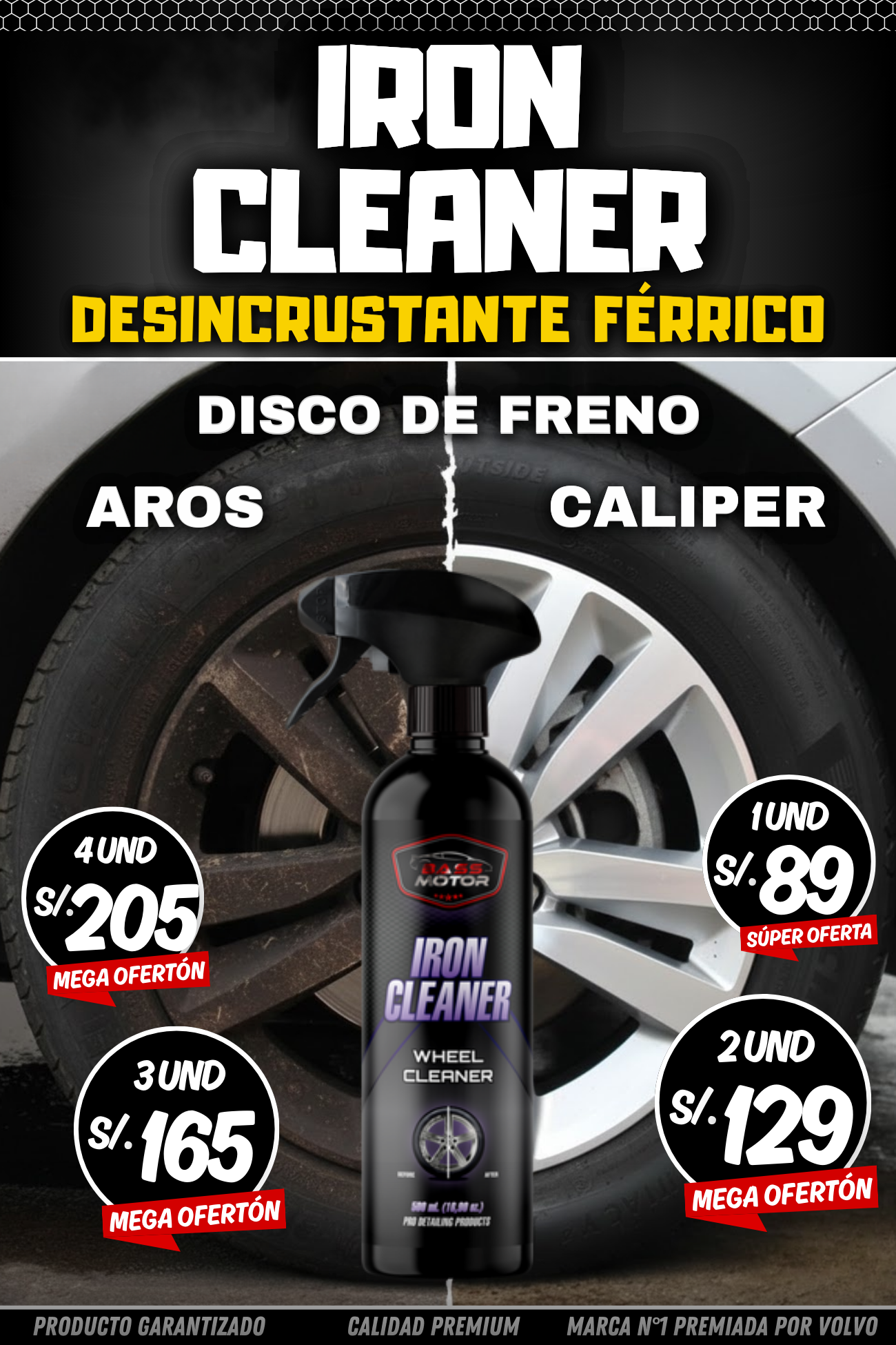IRON CLEANER™ - DESINCRUSTANTE FÉRRICO PARA AROS