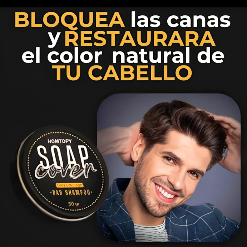 BLACK BARBER SOAP ™ - JABÓN DE HENNA ANTICANAS