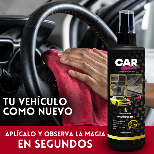 CAR RESTORER LIQUID ™ - RENOVA PLÁSTICOS Y CUEROS