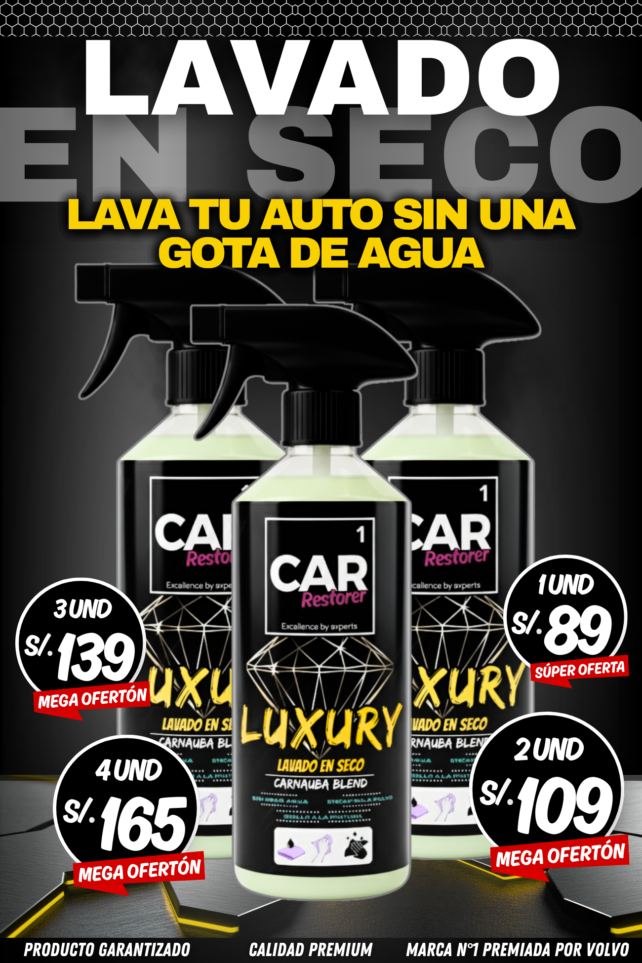 LUXURY CARNAUBA BLEND™ - LAVADO EN SECO PROFESIONAL