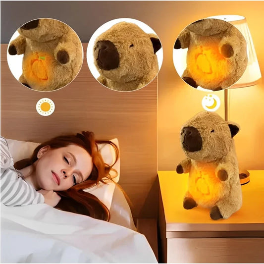 CAPYCALM® - Peluche Capibara que respira ⭐+ Controlador