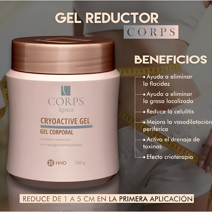 CCORPS PRO ™ - CREMA REDUCTORA ELIMINA CELULITIS Y FLACIDEZ