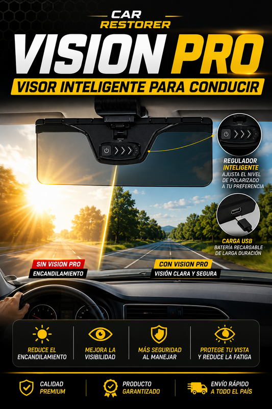 VISION PRO™ - VISOR INTELIGENTE PARA CONDUCIR